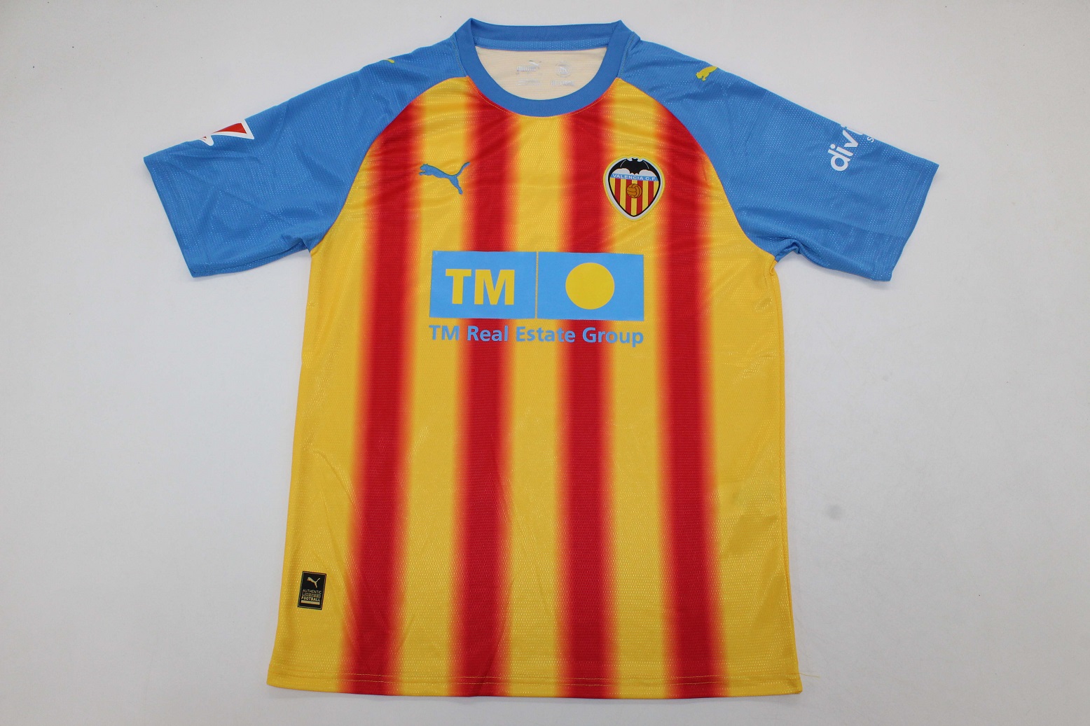 AAA Quality Valencia 25/26 Third Yellow/Red Soccer Jersey
